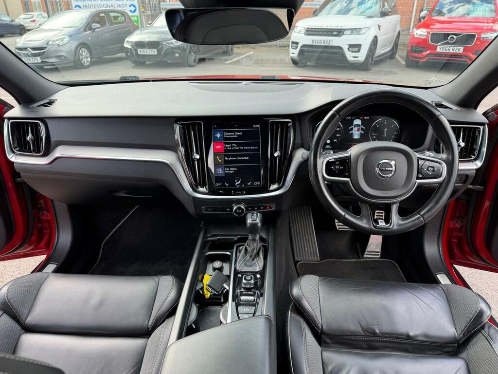 Volvo V60 Estate 2.0 D4 R-design Euro 6 Ss 2019 YY69LMM Red #2