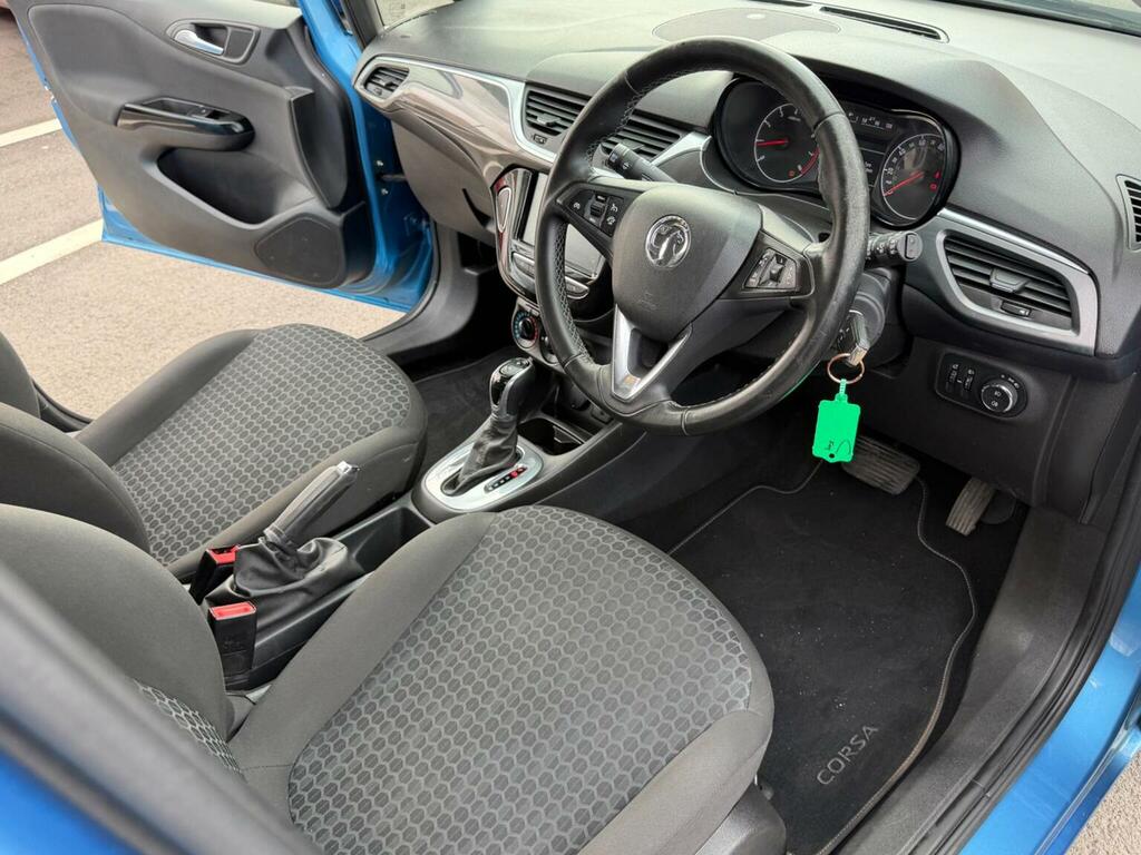 Vauxhall Corsa Hatchback 1.4I Ecotec Design Easytronic Euro 6 S DP68TOV Blue #3