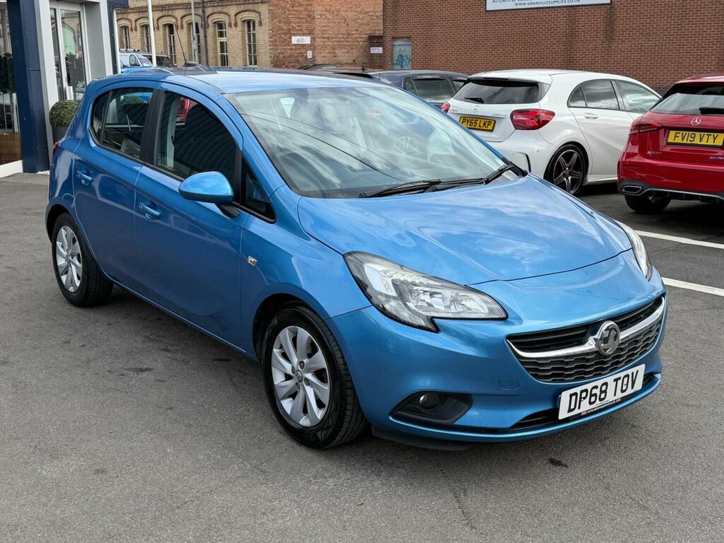 Vauxhall Corsa Hatchback 1.4I Ecotec Design Easytronic Euro 6 S DP68TOV Blue #4