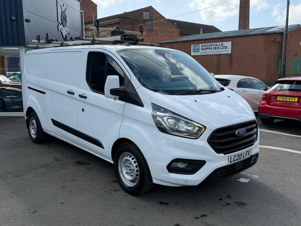 Ford Transit Custom Panel Van 2.0 320 Ecoblue Trend L2 H1 Euro 6 Ss LC20LFV White #4