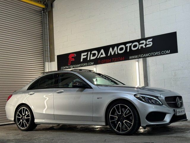 Mercedes-Benz C Class 2018 3.0 C43 V6 Amg Premium Plus Saloon Petr HK68KLM Silver #4