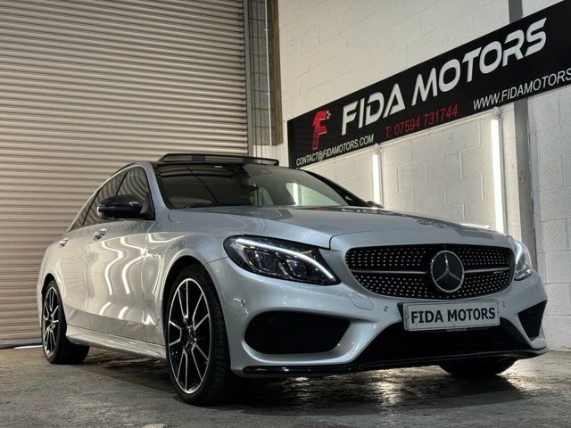 Mercedes-Benz C Class 2018 3.0 C43 V6 Amg Premium Plus Saloon Petr HK68KLM Silver #3