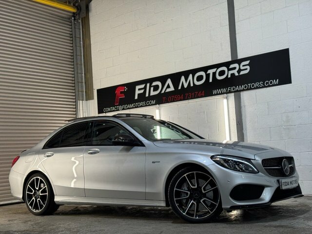 Mercedes-Benz C Class 2018 3.0 C43 V6 Amg Premium Plus Saloon Petr Silver