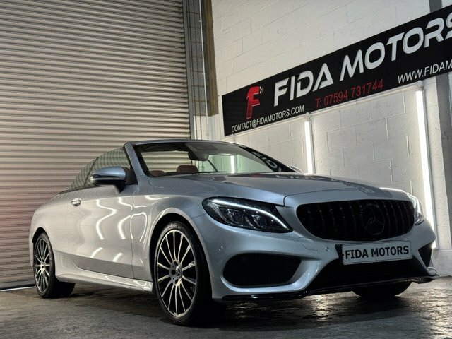 Mercedes-Benz C Class 2018 2.0 C200 Amg Line Premium Plus Cabriolet EO68XJM Silver #5