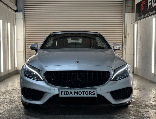 Mercedes-Benz C Class 2018 2.0 C200 Amg Line Premium Plus Cabriolet EO68XJM Silver #4