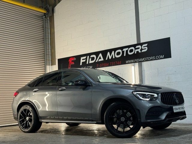 Mercedes-Benz GLC Class 2019 2.0 Glc300d Amg Line Premium Plus Coupe Grey