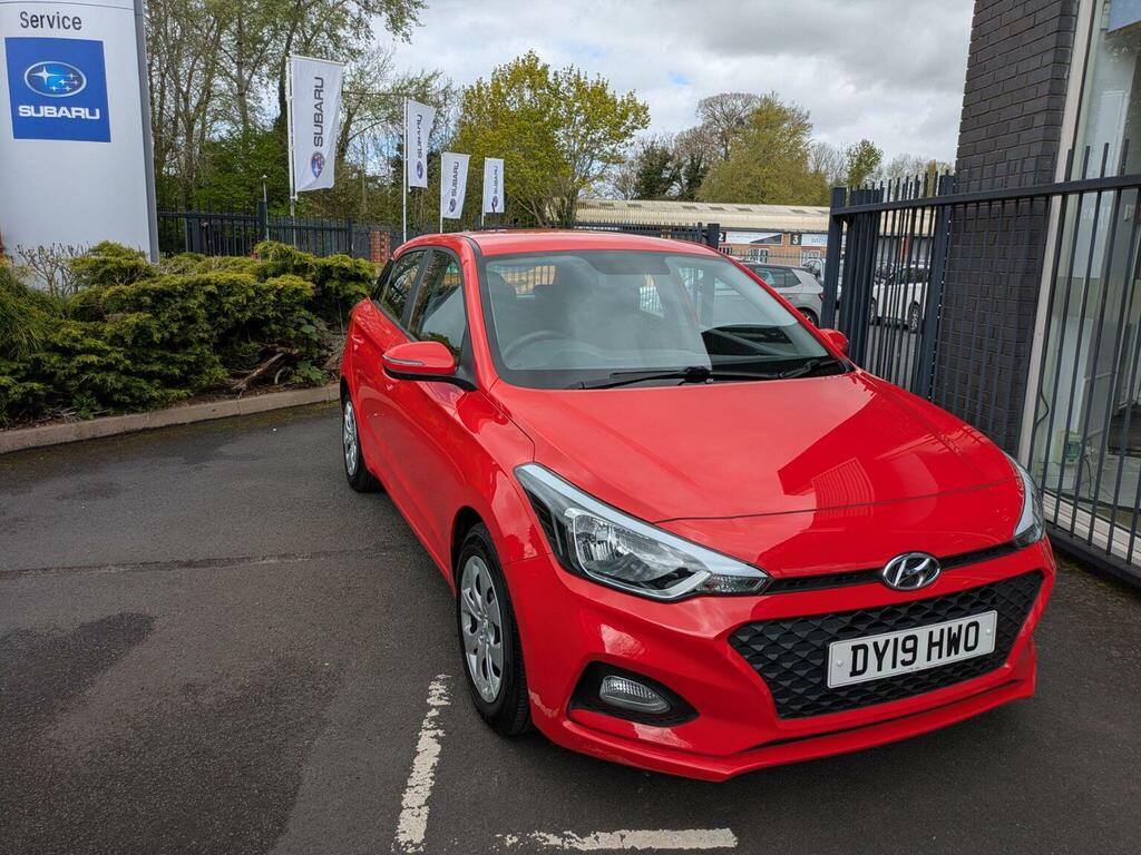 Hyundai I20 Hatchback 1.2 S Connect Euro 6 Ss 201919 Red