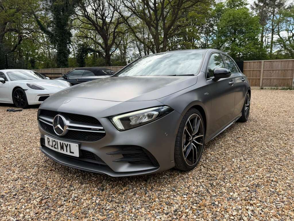 Mercedes-Benz A Class 2.0 A35 Amg Premium 7G-dct 4Matic Euro 6 Ss 5 RJ21MYL Grey #5