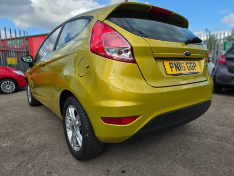 Ford Fiesta Zetec Yellow #5