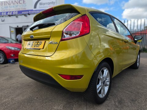 Ford Fiesta Zetec Yellow #6