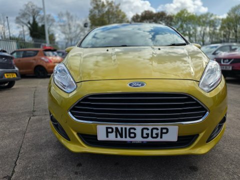 Ford Fiesta Zetec Yellow #3