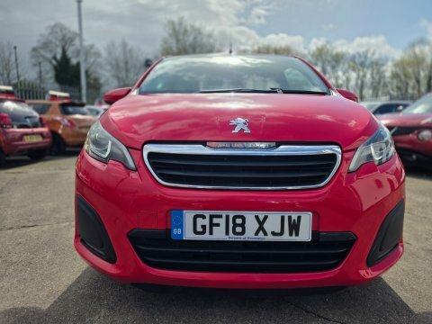 Peugeot 108 Active GF18XJW Red #2