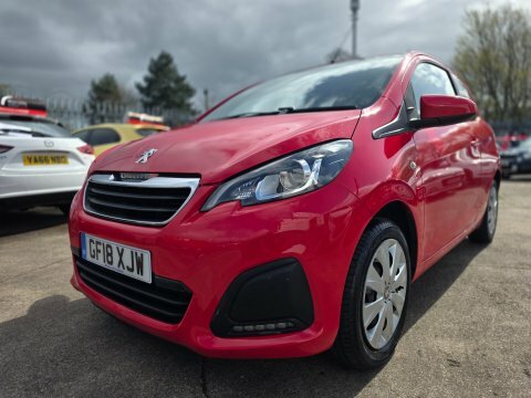 Peugeot 108 Active GF18XJW Red #3