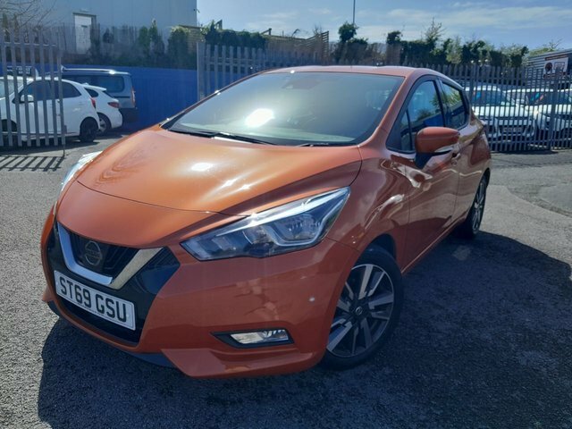 Nissan Micra 2019 1.5 Dci Acenta Hatchback Eu Orange