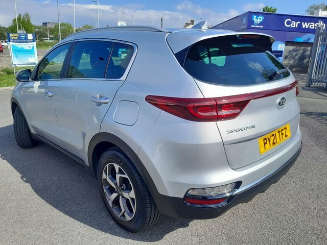 Kia Sportage 2021 1.6 T-gdi 2 Gpf Suv Awd Eur PY21TFZ Silver #4