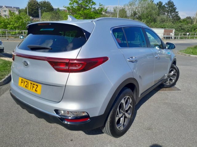 Kia Sportage 2021 1.6 T-gdi 2 Gpf Suv Awd Eur PY21TFZ Silver #3