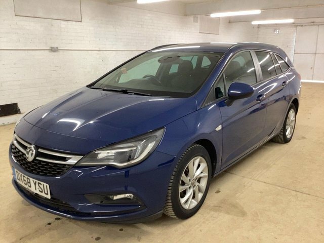 Vauxhall Astra 2018 1.0I Turbo Ecotec Tech Line Nav Sports Tourer Blue