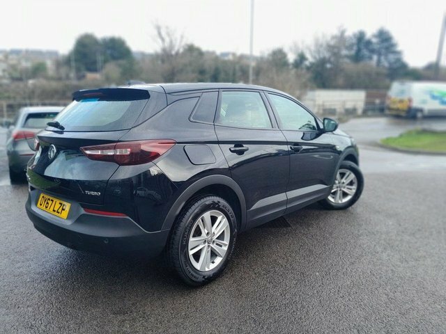 Vauxhall Grandland X 2018 1.2 Turbo Se Suv Euro 6 S OY67LZP Black #4