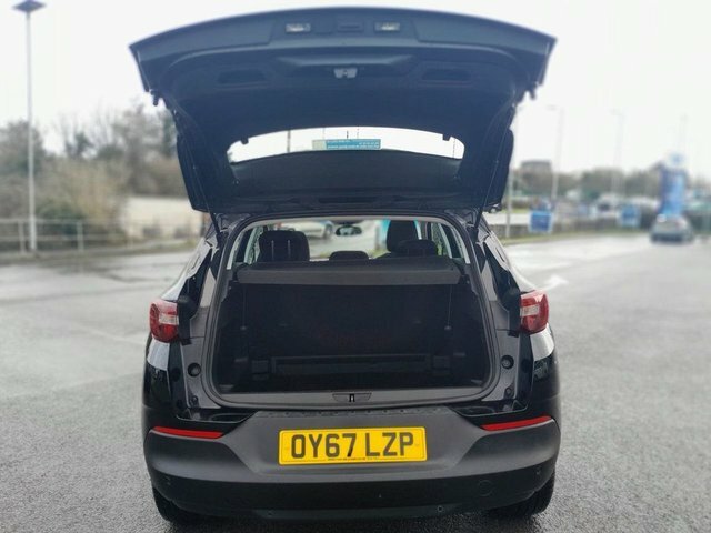 Vauxhall Grandland X 2018 1.2 Turbo Se Suv Euro 6 S OY67LZP Black #5