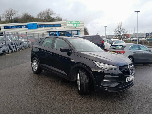 Vauxhall Grandland X 2018 1.2 Turbo Se Suv Euro 6 S OY67LZP Black #2