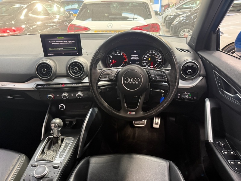 Audi Q2 Tfsi Quattro S Line Blue #4
