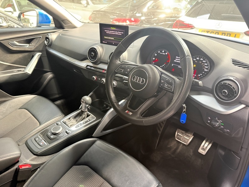 Audi Q2 Tfsi Quattro S Line Blue #3