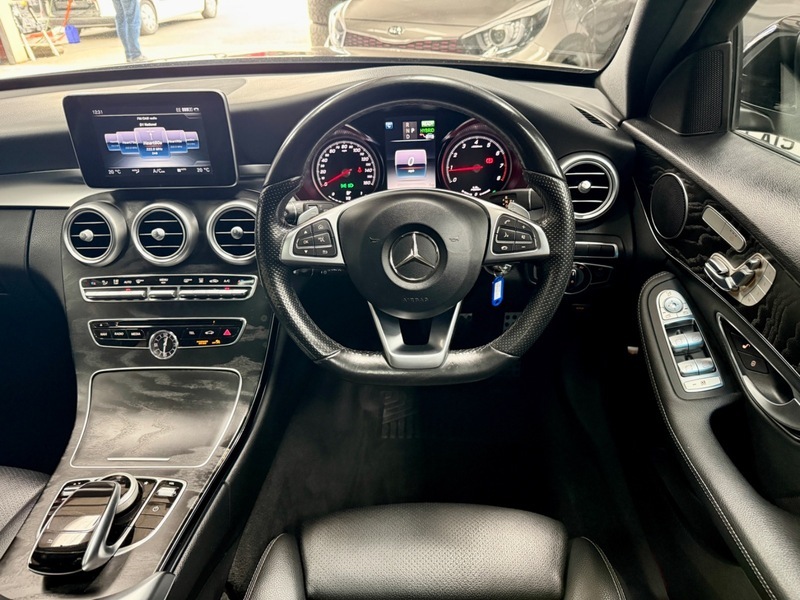 Mercedes-Benz C Class C 350 E Amg FY17UVN Black #6