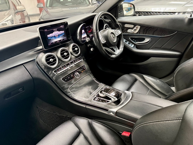 Mercedes-Benz C Class C 350 E Amg FY17UVN Black #4