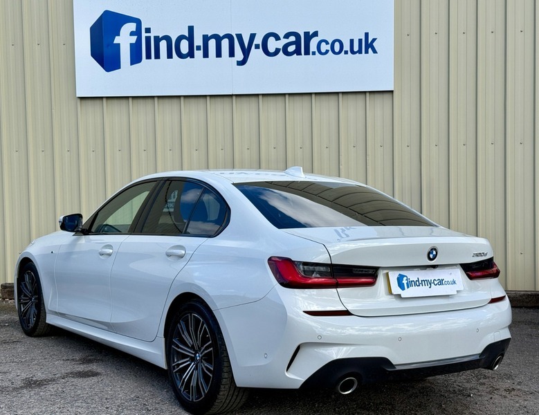 BMW 3 Series 320D M Sport FL69DSY White #2