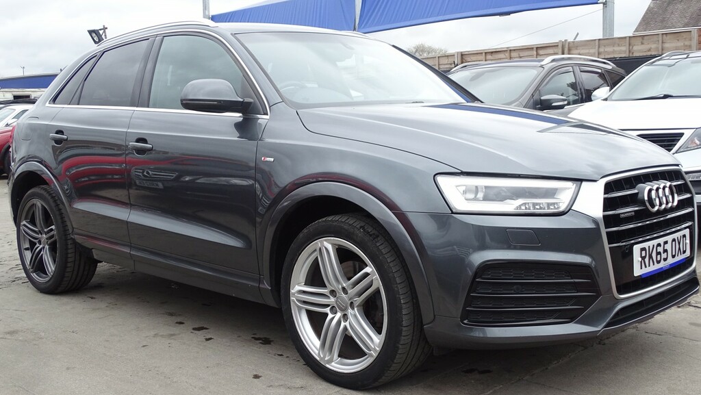 Audi Q3 Suv 2.0 Tdi S Line Plus 201565 RK65OXD Grey #4