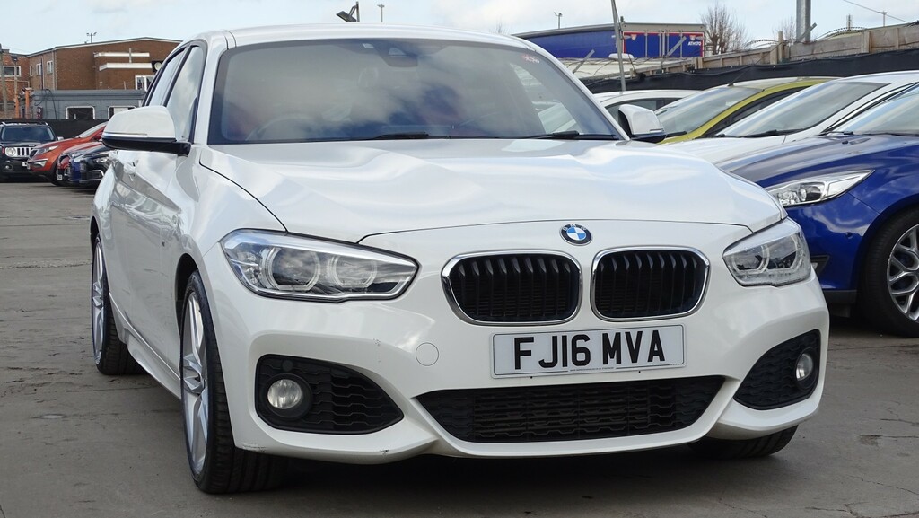 BMW 1 Series Hatchback 1.5 118I M Sport 201616 FJ16MVA White #2