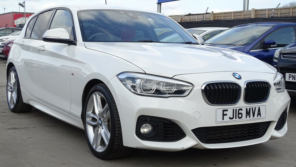 BMW 1 Series Hatchback 1.5 118I M Sport 201616 FJ16MVA White #3