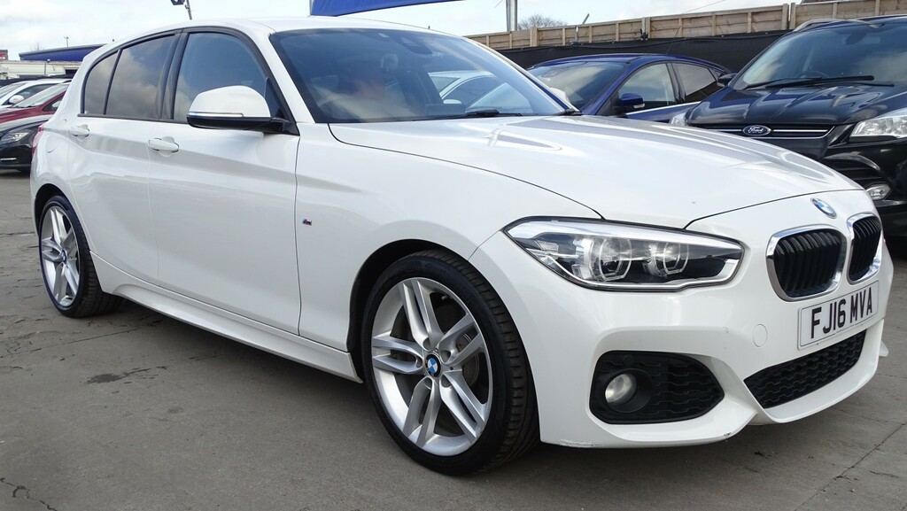 BMW 1 Series Hatchback 1.5 118I M Sport 201616 FJ16MVA White #4