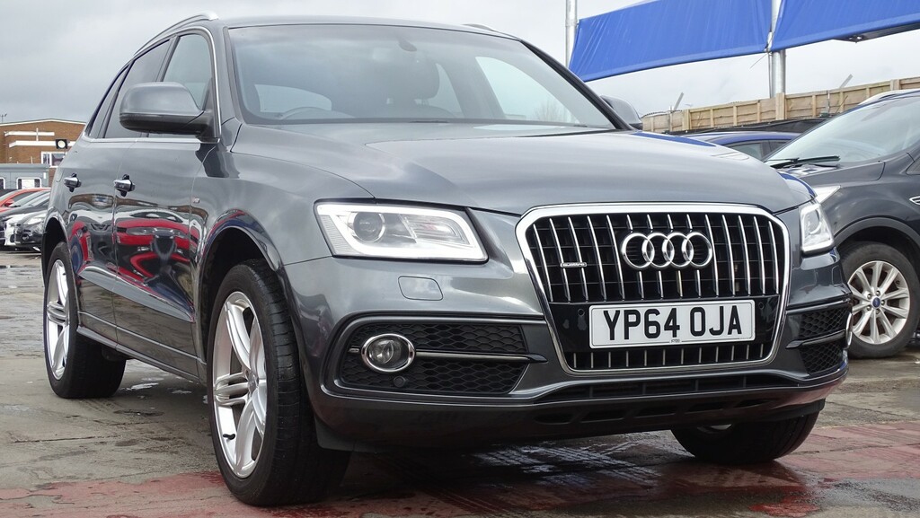Audi Q5 Suv 2.0 Tdi S Line Plus 201464 YP64OJA Grey #3