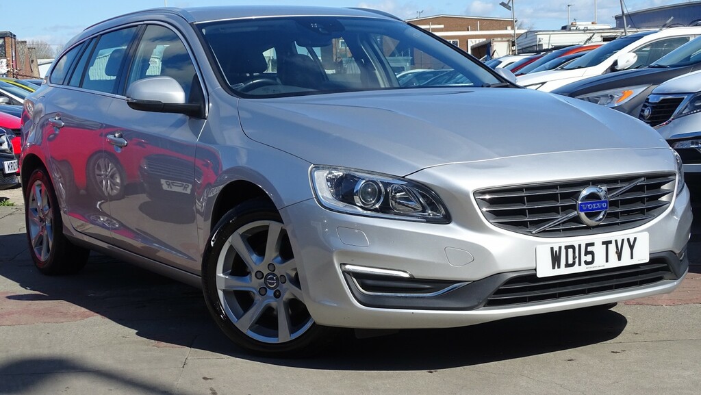 Volvo V60 Estate 1.6 Se Lux D2 115Hp 201515 Silver