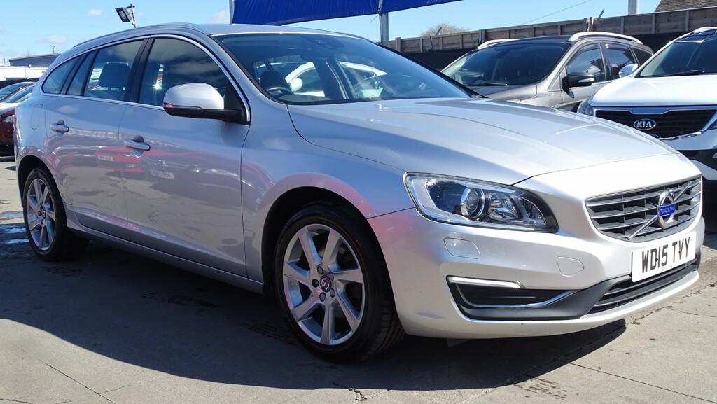 Volvo V60 Estate 1.6 Se Lux D2 115Hp 201515 Silver #4