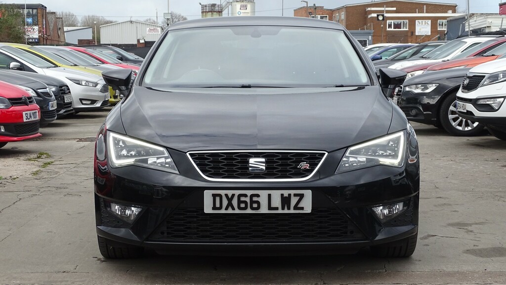 Seat Leon Hatchback 2.0 Tdi Fr 201666 DX66LWZ Black #5