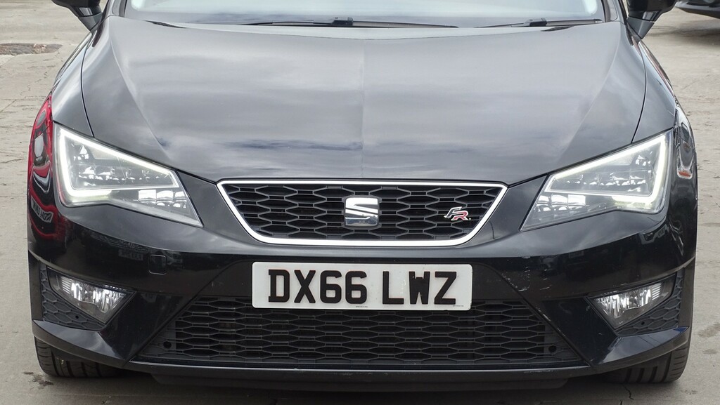 Seat Leon Hatchback 2.0 Tdi Fr 201666 DX66LWZ Black #6