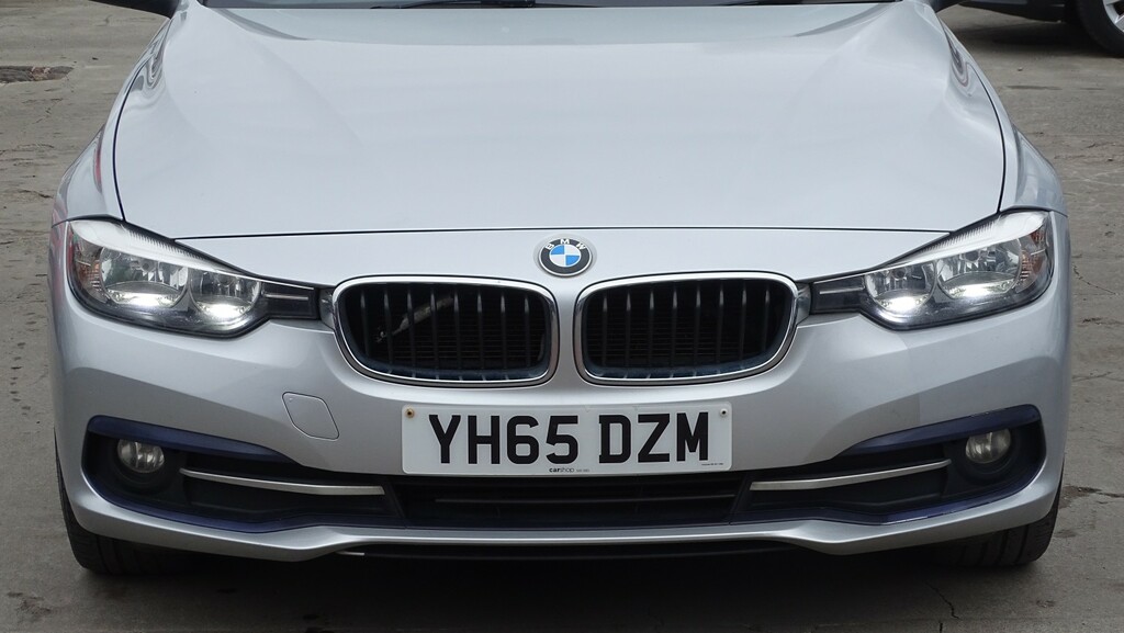 BMW 3 Series Saloon 2.0 320D Sport Saloon 201565 YH65DZM Silver #6
