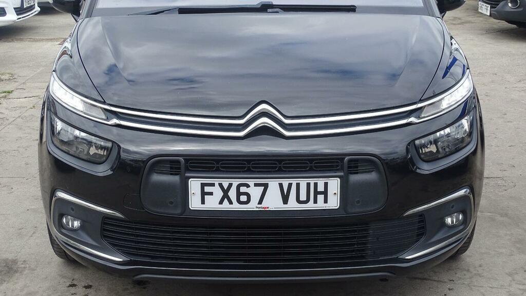 Citroen C4 Picasso Mpv 1.6 Bluehdi Feel 201767 FX67VUH Black #5