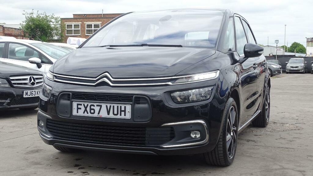 Citroen C4 Picasso Mpv 1.6 Bluehdi Feel 201767 FX67VUH Black #6