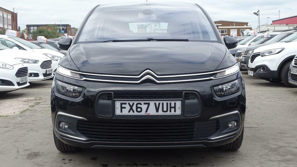 Citroen C4 Picasso Mpv 1.6 Bluehdi Feel 201767 FX67VUH Black #4