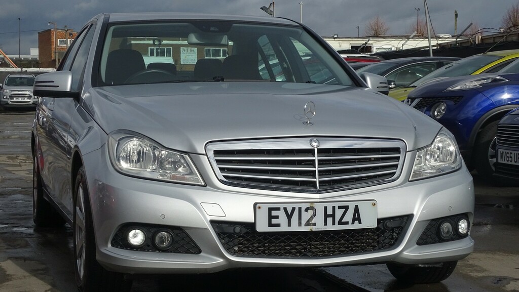 Mercedes-Benz C Class Saloon 2.1 C220 Cdi Blueefficiency Se Edition 125 EY12HZA Silver #2