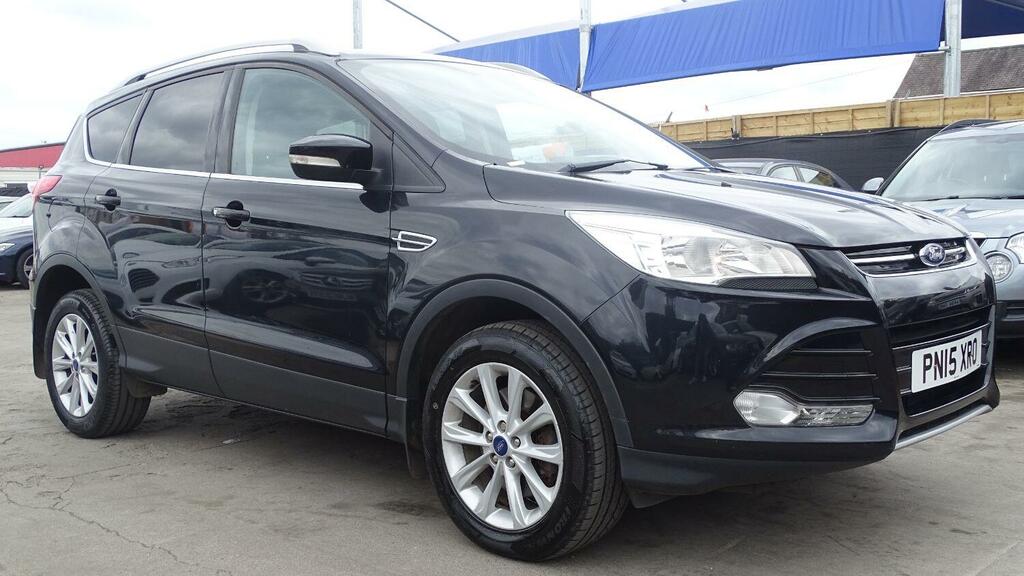 Ford Kuga Suv 2.0 Tdci Titanium 180Bhp 4X4 201515 PN15XRO Black #3