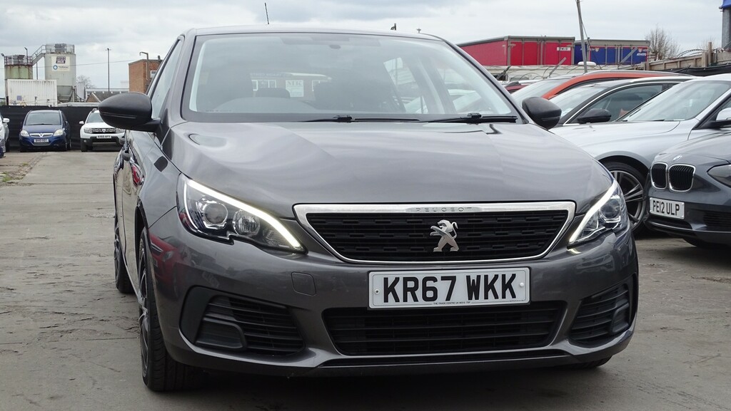 Peugeot 308 Hatchback 1.6 Bluehdi Access 201767 KR67WKK Grey #2