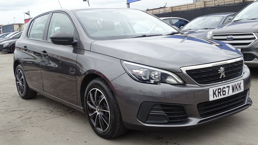 Peugeot 308 Hatchback 1.6 Bluehdi Access 201767 KR67WKK Grey #4