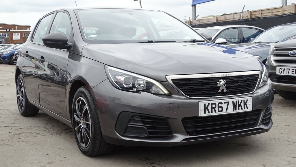 Peugeot 308 Hatchback 1.6 Bluehdi Access 201767 KR67WKK Grey #3