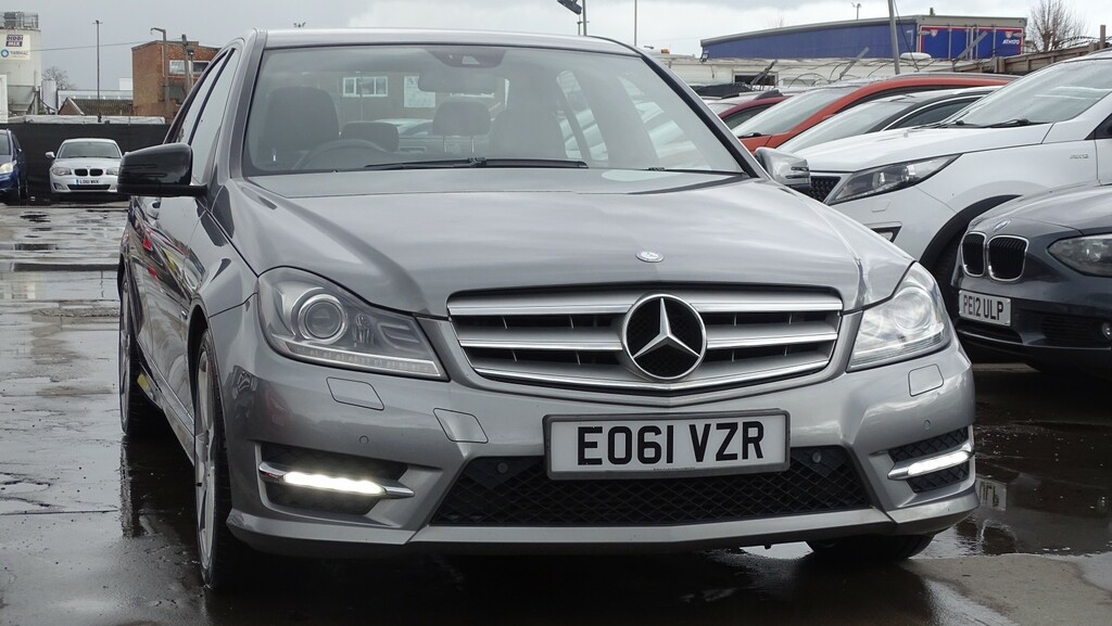 Mercedes-Benz C Class Saloon 2.1 C250 Cdi Blueefficiency Sport Edition 1 EO61VZR Silver #2