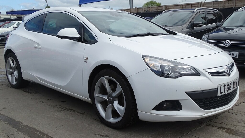Vauxhall Astra GTC Coupe 1.6 Cdti Ecoflex Sri 201666 White #4