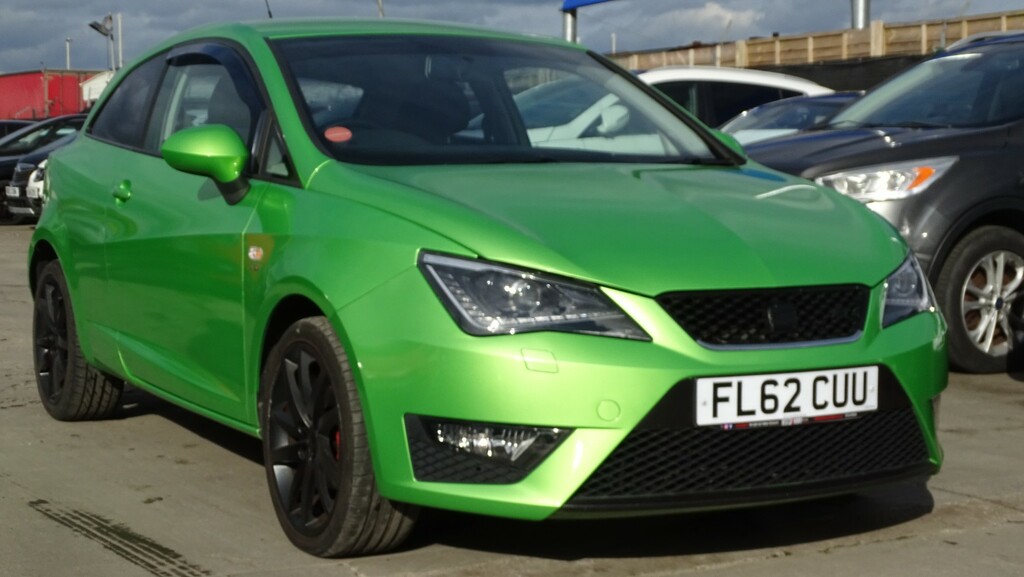 Seat Ibiza Hatchback 1.2 Tsi Fr 201262 FL62CUU Green #3